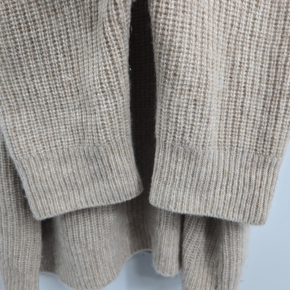 Quince Cardigan Mongolian Cashmere Oversized Oatmeal - Picture 8 of 15